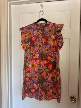 Jodifl floral print shift dress